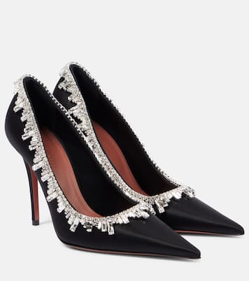 Escarpins Begumissima 105 en satin | Amina Muaddi