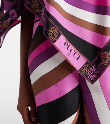 Bedrucktes Top Iride aus Seiden-Twill | Pucci