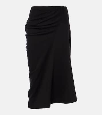 Jupe midi en coton | Dries Van Noten