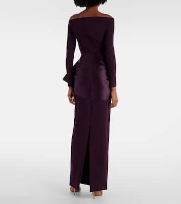 Vestido de fiesta asimétrico Kori | Solace London