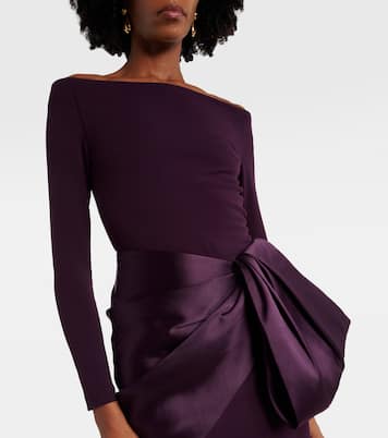 Vestido de fiesta asimétrico Kori | Solace London
