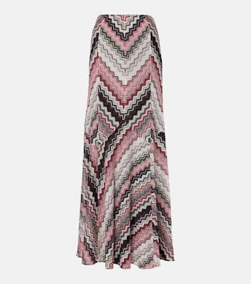 Jupe longue en lamé | Missoni