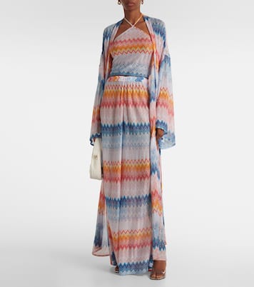 Pantaloni a gamba larga a zig-zag | Missoni