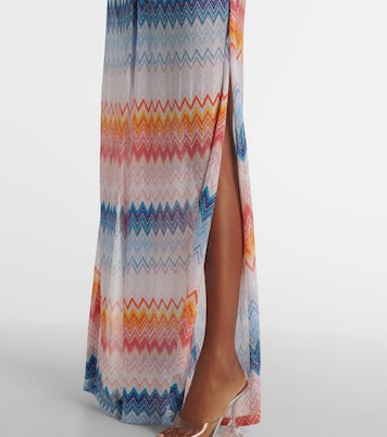 Pantaloni a gamba larga a zig-zag | Missoni