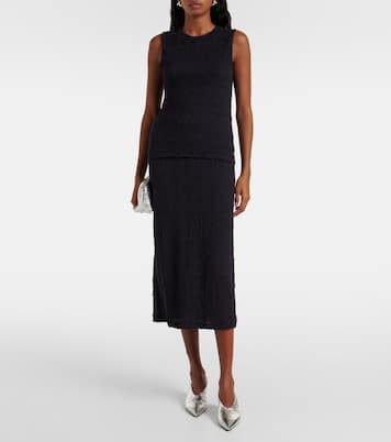 Gonna midi in misto cotone | Vince