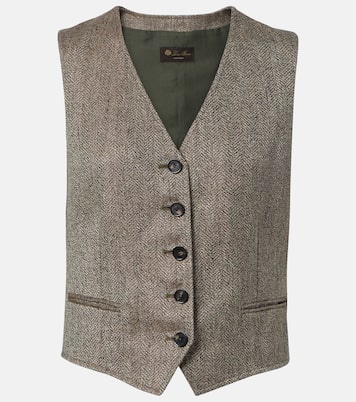 Gilet de costume Teodoro en lin | Loro Piana