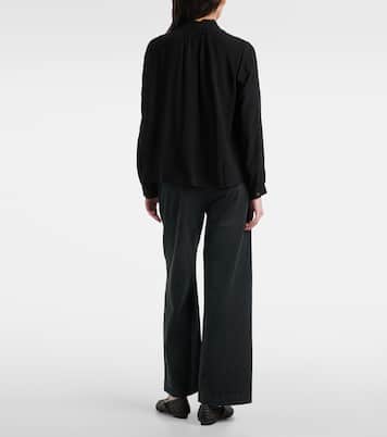 Blusa Gabrielle in challis di rayon | Velvet