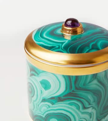 Malachite candle | L'Objet