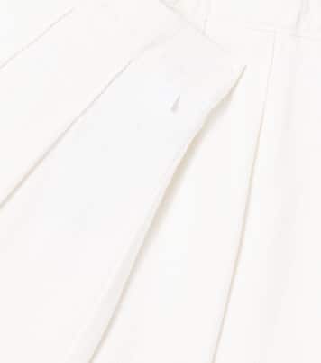 Gonna in cotone a pieghe | Il Gufo