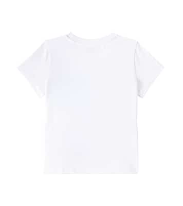 Camiseta en jersey de algodón estampada | Moschino Kids