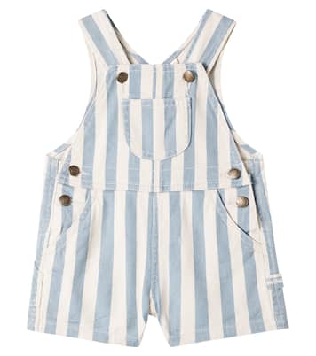Bebé - mono en denim a rayas | Rylee + Cru