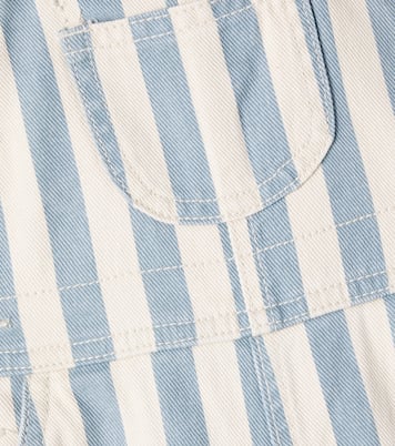 Bebé - mono en denim a rayas | Rylee + Cru