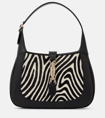 Jackie 1961 Small zebra-print shoulder bag | Gucci