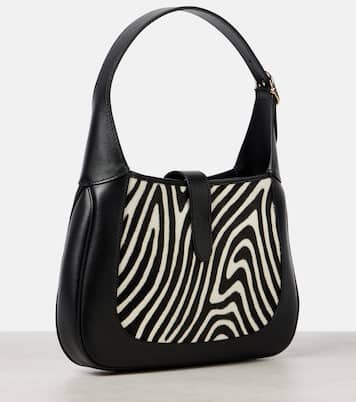 Jackie 1961 Small zebra-print shoulder bag | Gucci