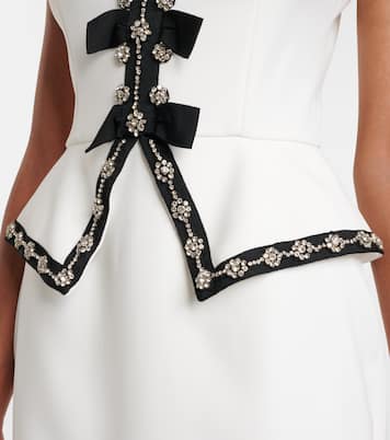 Bisou crystal-embellished midi dress | Jenny Packham