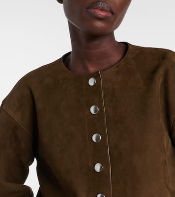 Jacke Robin aus Veloursleder | Proenza Schouler