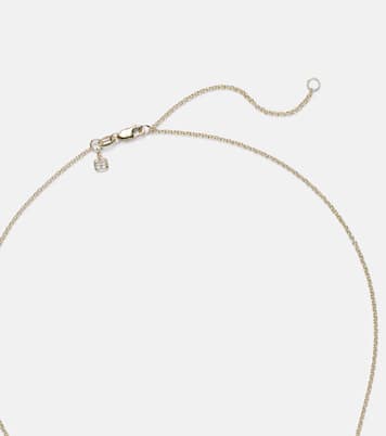 Lovebirds 14kt gold necklace with diamonds | Sydney Evan