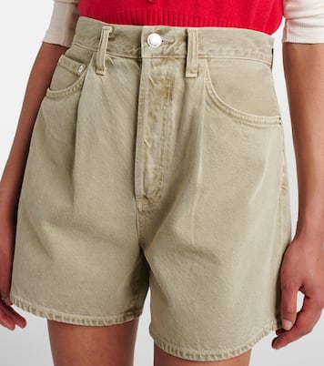 Mid-rise denim shorts | Agolde
