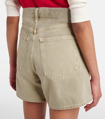 Mid-rise denim shorts | Agolde