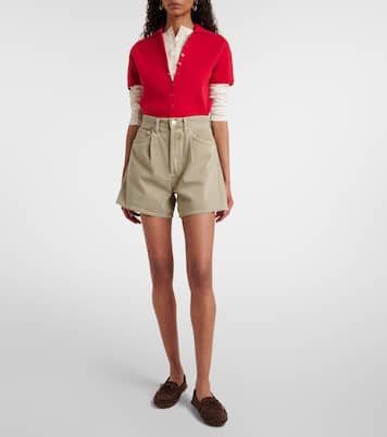 Mid-rise denim shorts | Agolde
