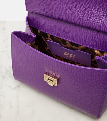 Tote Sicily Small aus Leder | Dolce&Gabbana
