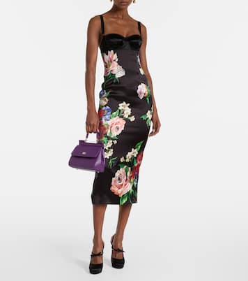 Tote Sicily Small aus Leder | Dolce&Gabbana