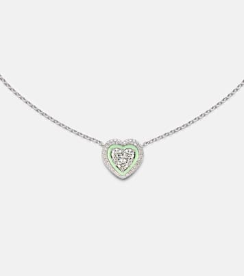 18kt white gold necklace with diamonds | Kamyen