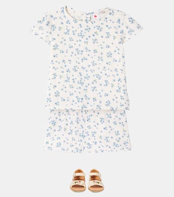 Top Mioblu en coton à fleurs | Konges Sløjd