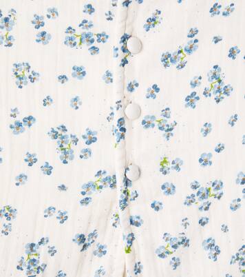 Mioblu floral cotton top | Konges Sløjd