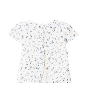 Mioblu floral cotton top | Konges Sløjd