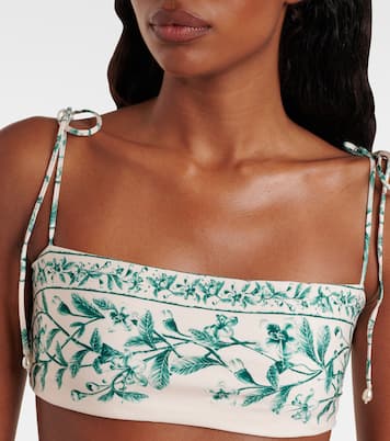 Primavera floral bikini top | Agua by Agua Bendita
