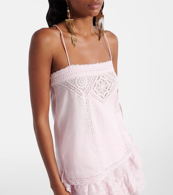 Gaelia lace-trimmed cotton camisole | Marant Etoile