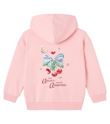 Lou sequined cotton-blend hoodie | Konges Sløjd