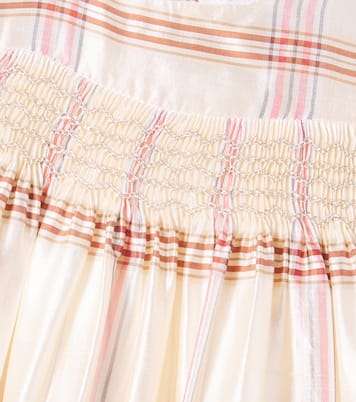 Baby Bedrucktes Kleid Maruska aus Seide | Bonpoint