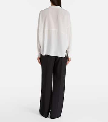 Blouse Monili en soie | Brunello Cucinelli