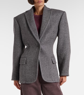 Wool-blend blazer | Magda Butrym