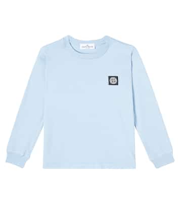 Felpa Compass in jersey di cotone | Stone Island Junior