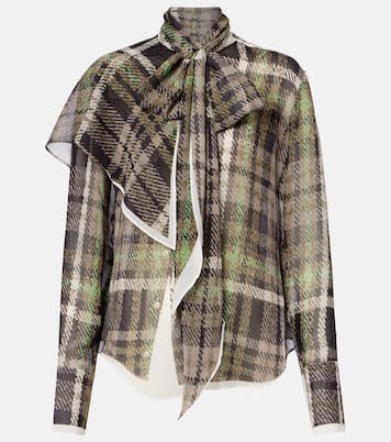 Schluppenbluse aus Seide | Acne Studios