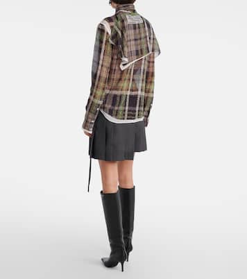 Schluppenbluse aus Seide | Acne Studios