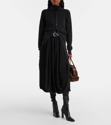 Turtleneck wool cardigan | Lemaire