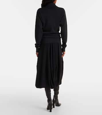 Turtleneck wool cardigan | Lemaire