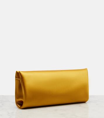 Clutch Supple aus Satin | Saint Laurent