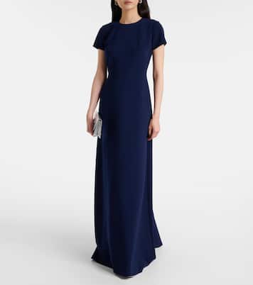 리본 디테일 이브닝 가운 | Carolina Herrera