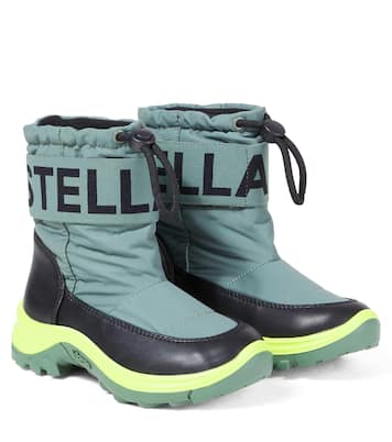 Logo colorblocked snow boots | Stella McCartney Kids