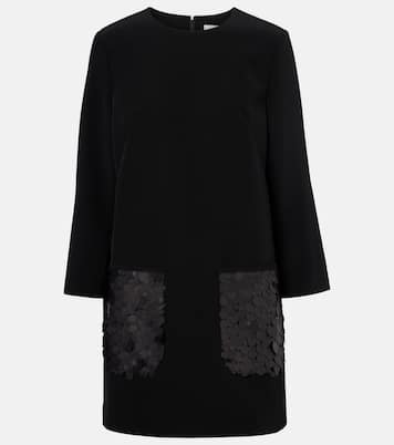 Minikleid Bixio aus Satin-Twill mit Pailletten | Joseph