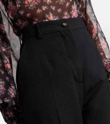 Wool-blend slim pants | Dolce&Gabbana