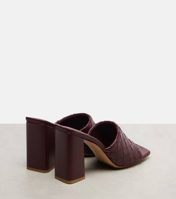 Parco Intrecciato leather mules | Bottega Veneta