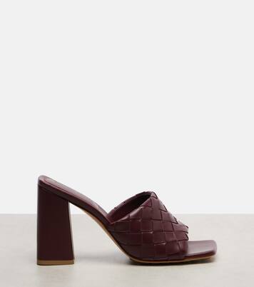 Parco Intrecciato leather mules | Bottega Veneta