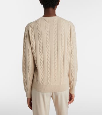 Cedar cable-knit cashmere sweater | Loro Piana