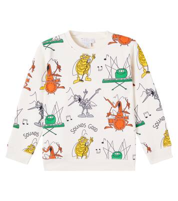 Printed cotton jersey sweatshirt | Stella McCartney Kids